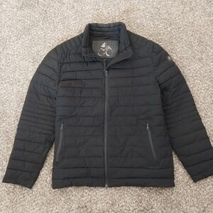 ADULT MOOSE KNUCKLE BLACK NO HOOD JACKET